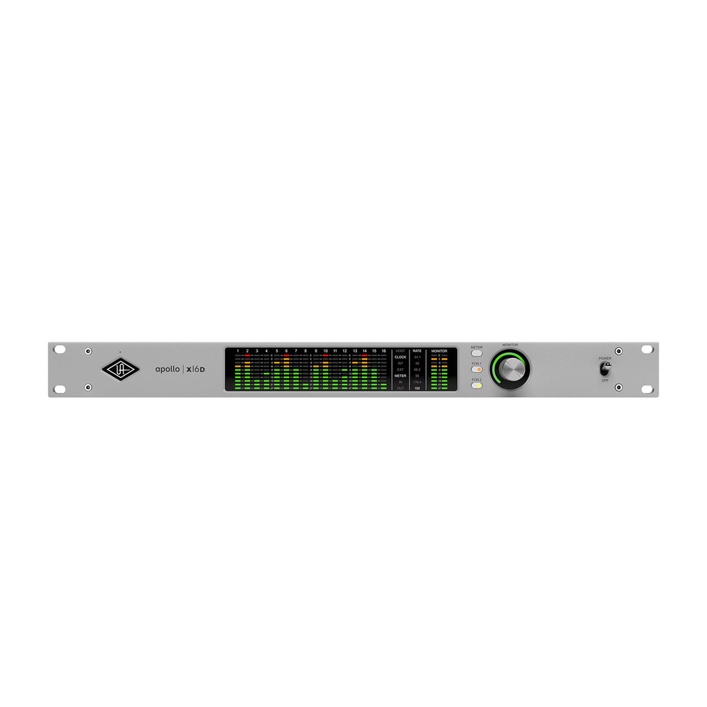 Universal Audio Apollo x16D Gen 2 Dante Thunderbolt 3 Audio Interface, Ultimate+ Edition