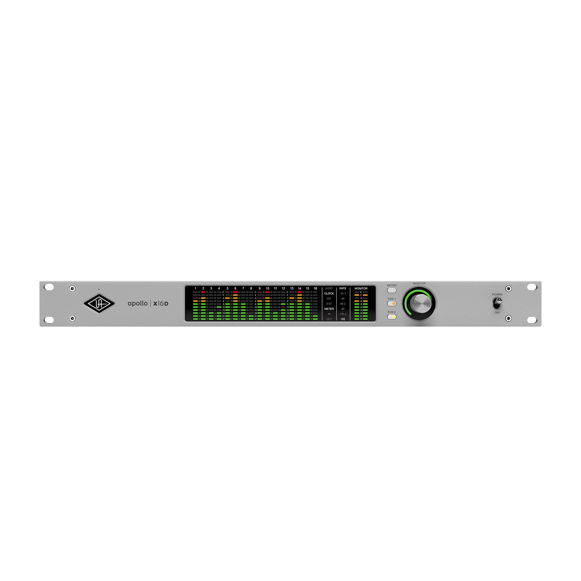 Universal Audio Apollo x16D Gen 2 Dante Thunderbolt 3 Audio Interface, Ultimate+ Edition