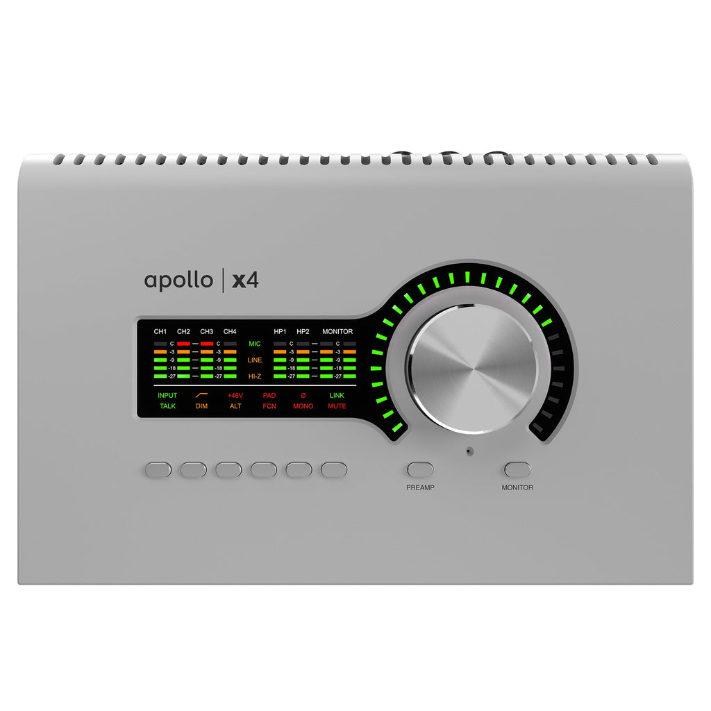 Universal Audio Apollo x4 Gen 2 Thunderbolt 3 Audio Interface, Studio+ Edition