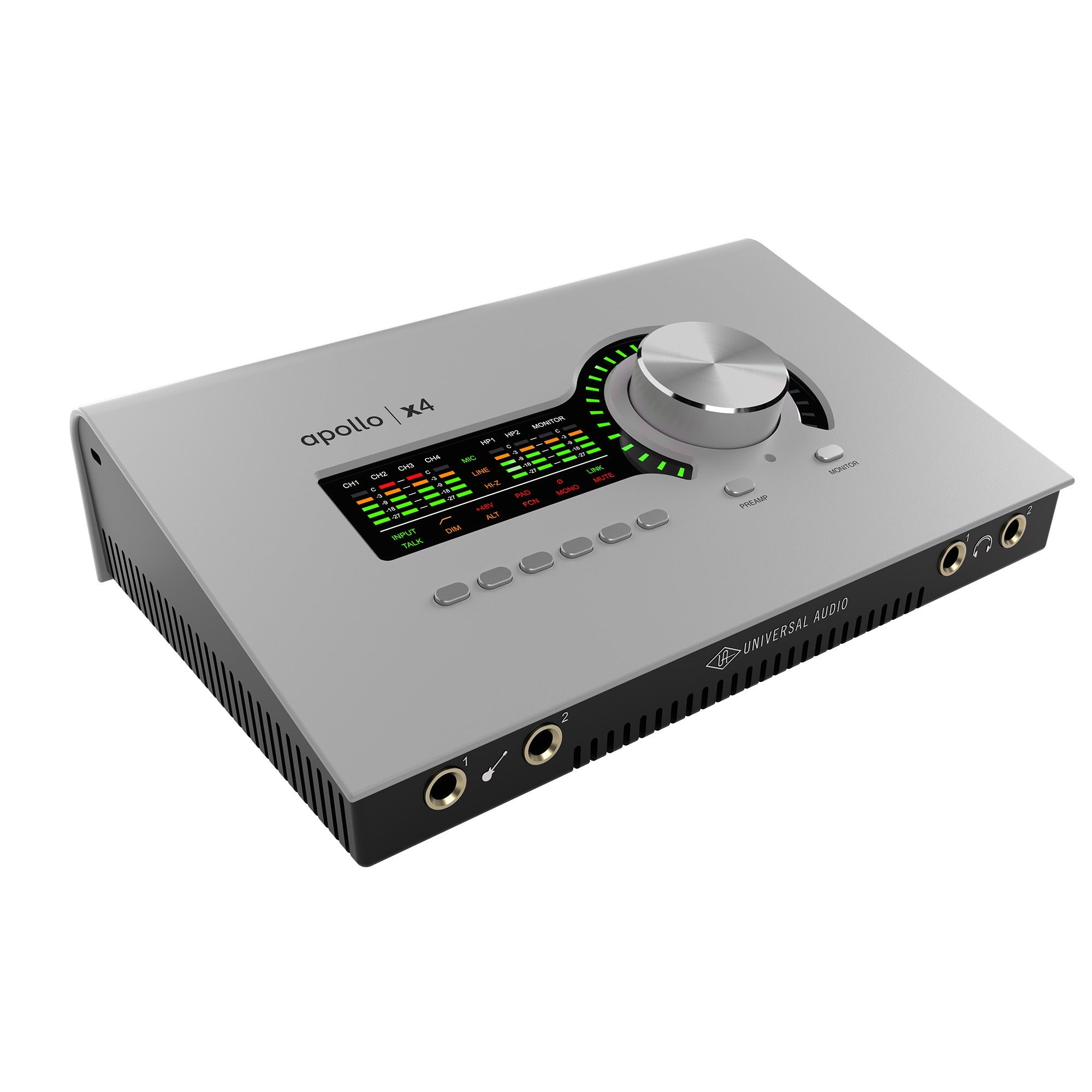 Universal Audio Apollo x4 Gen 2 Thunderbolt 3 Audio Interface, Studio+ Edition
