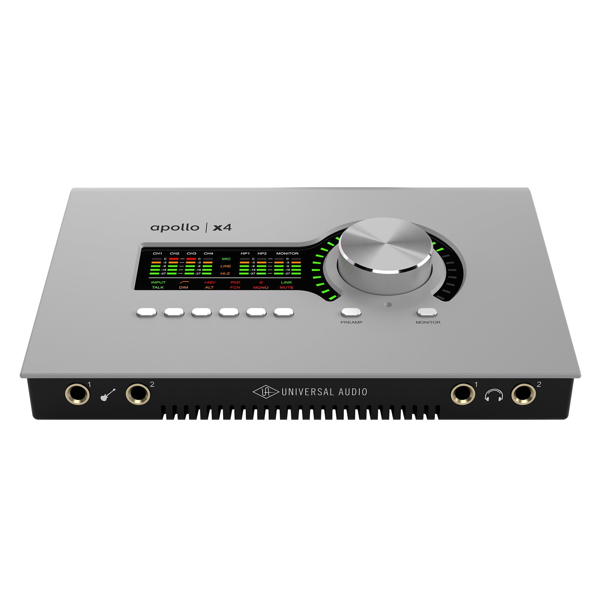 Universal Audio Apollo x4 Gen 2 Thunderbolt 3 Audio Interface, Studio+ Edition