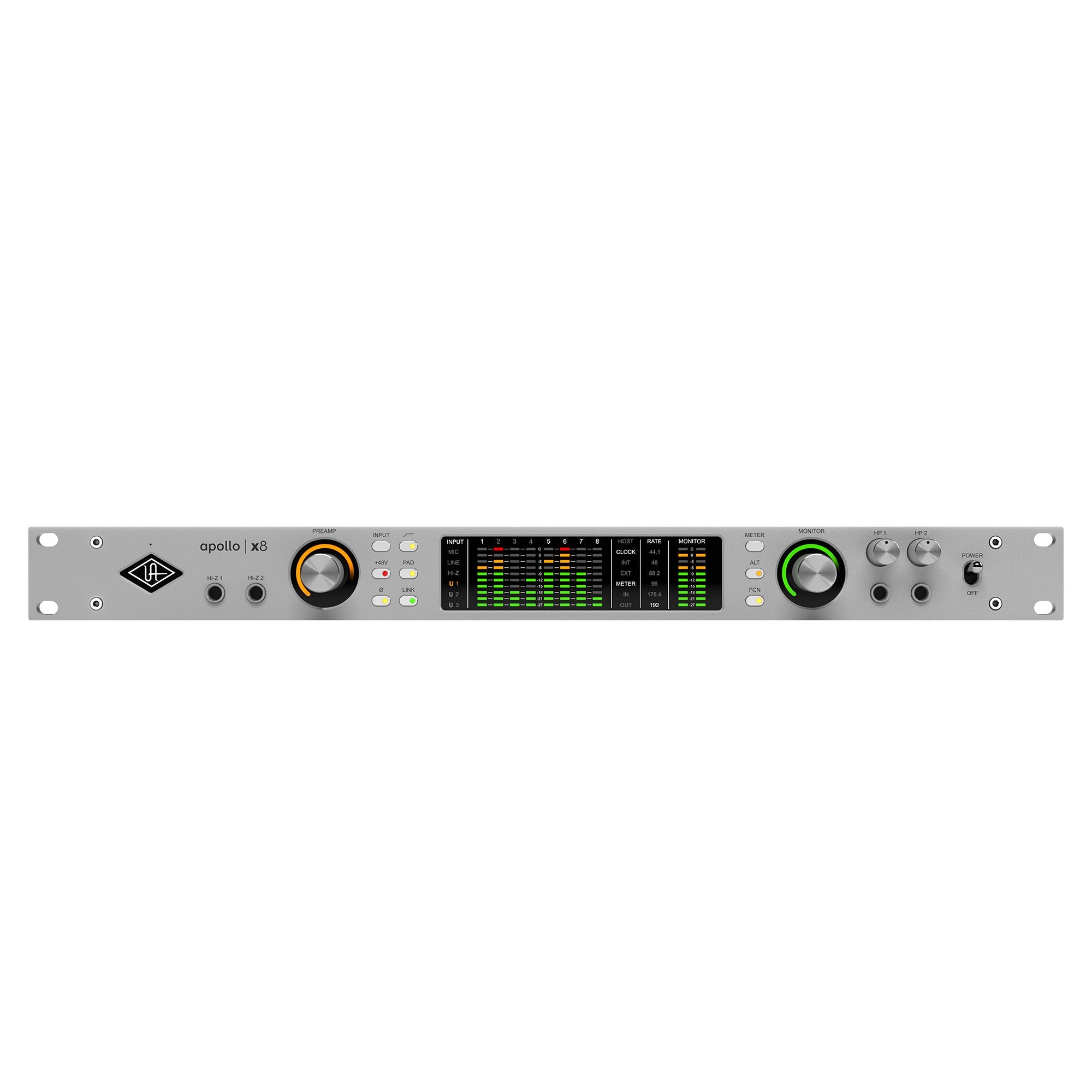 Universal Audio Apollo x8 Gen 2 Thunderbolt 3 Audio Interface, Studio+ Edition