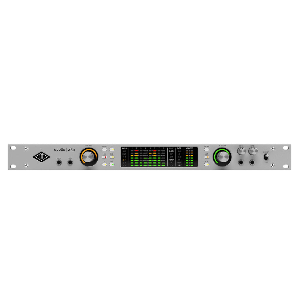 Universal Audio Apollo x8p Gen 2 Thunderbolt 3 Audio Interface, Essentials+ Edition