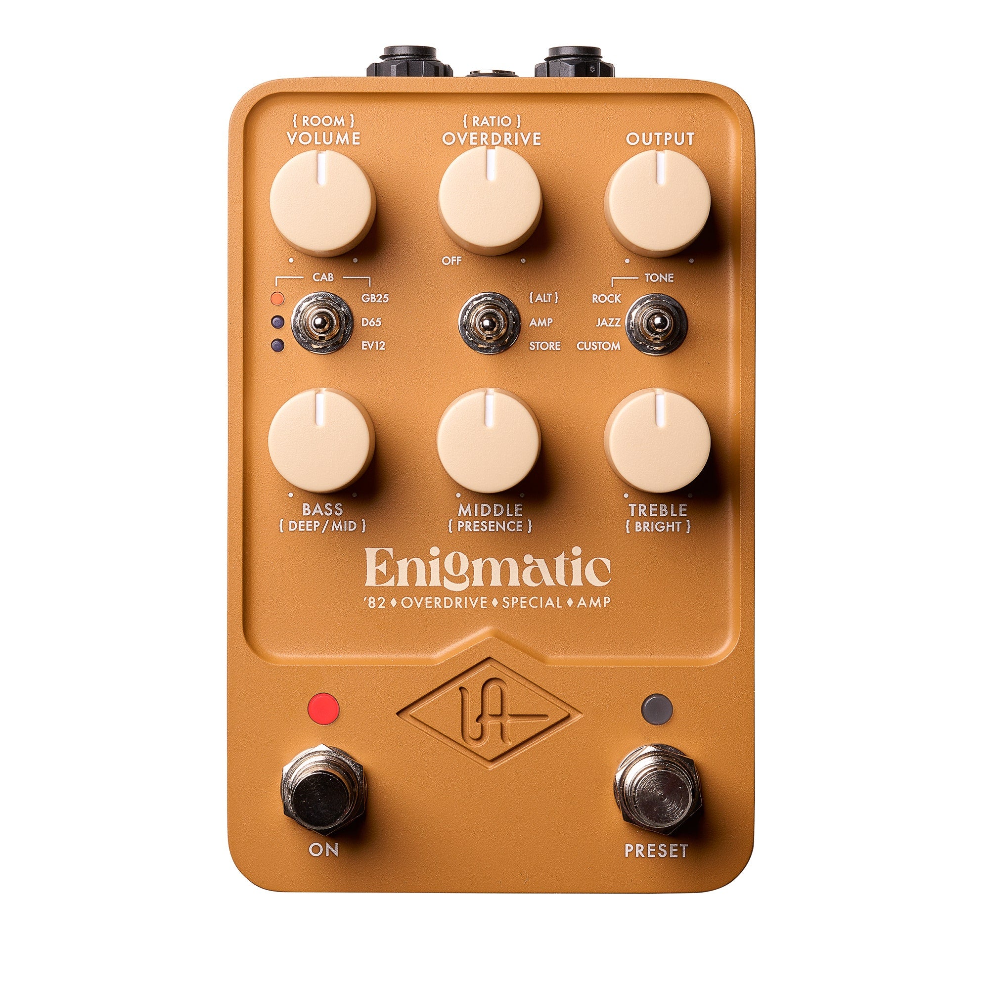 Universal Audio UAFX Enigmatic '82 Overdrive Special Amp Modeler Guitar Effect Pedal