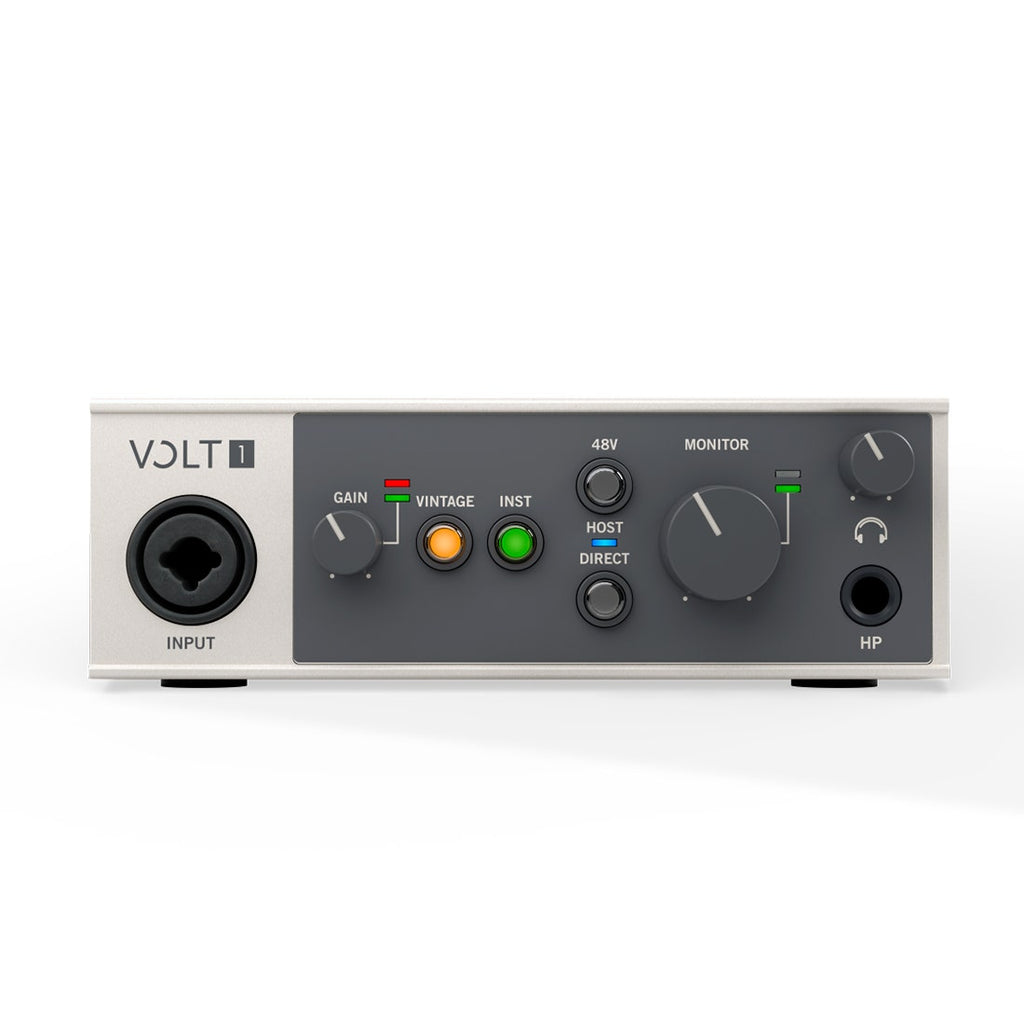 Universal Audio Volt 1 1-In/2-Out 24-bit/192 kHz USB 2.0 Audio Interface