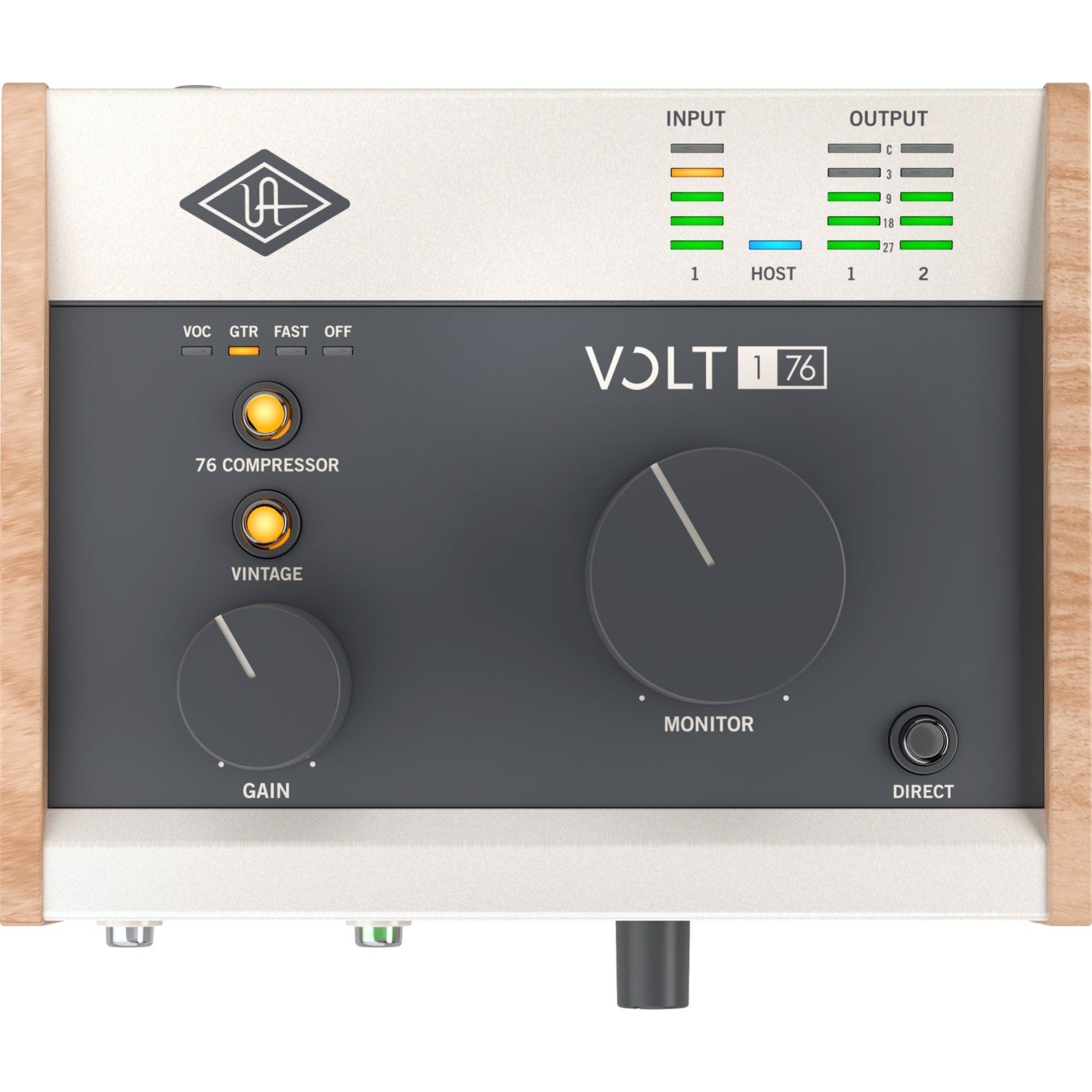 Universal Audio Volt 176 1-In/2-Out 24-bit/192 kHz USB 2.0 Audio Interface