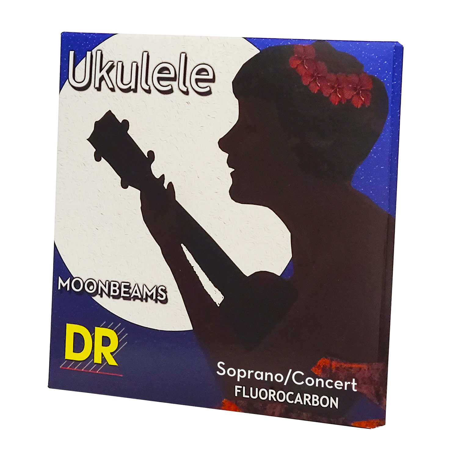 DR Strings Moonbeam Clear Fluorocarbon Soprano/Concert Ukulele Strings