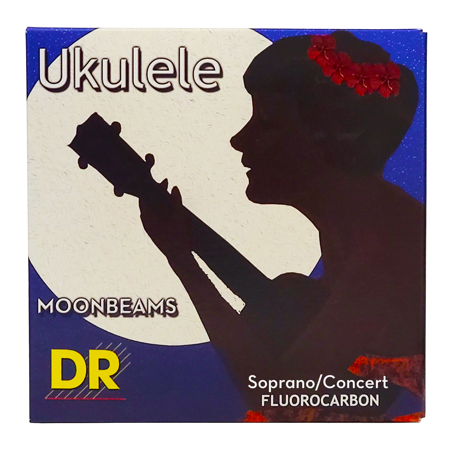 DR Strings Moonbeam Clear Fluorocarbon Soprano/Concert Ukulele Strings