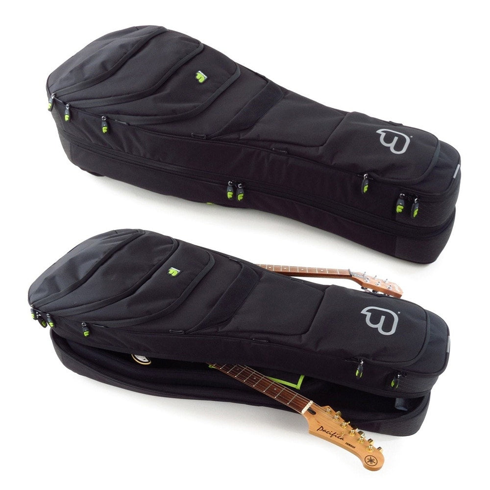 Fusion UG-05-BK Urban Double Electric Guitar Gig Bag - Black