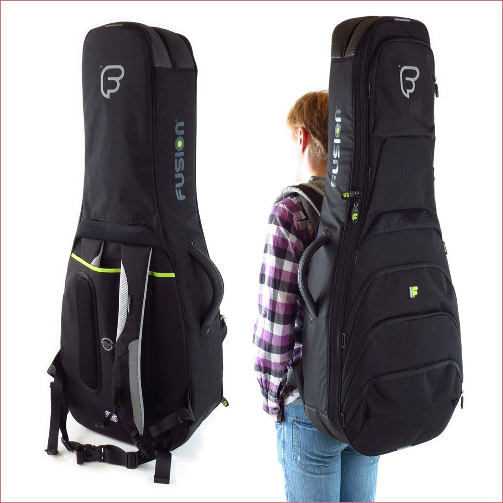Fusion UG-05-BK Urban Double Electric Guitar Gig Bag - Black