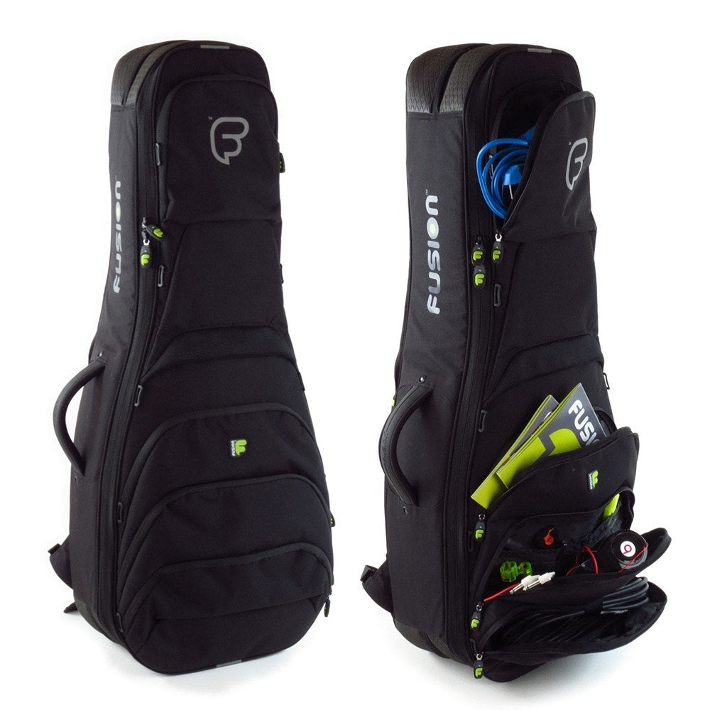 Fusion UG-05-BK Urban Double Electric Guitar Gig Bag - Black