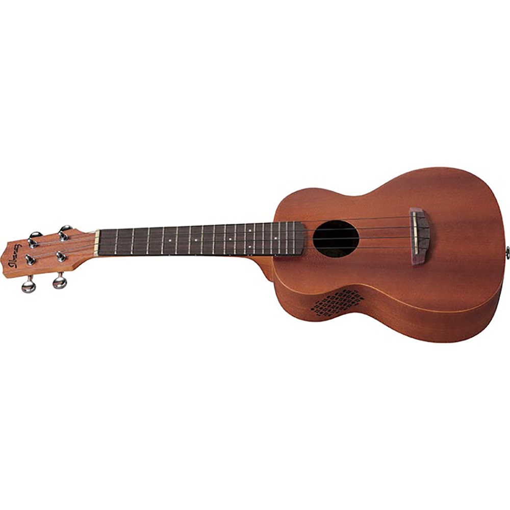Ibanez UKC100 Concert Size Uke Ukulele, Sapele Body w/ Purpleheart Fretboard