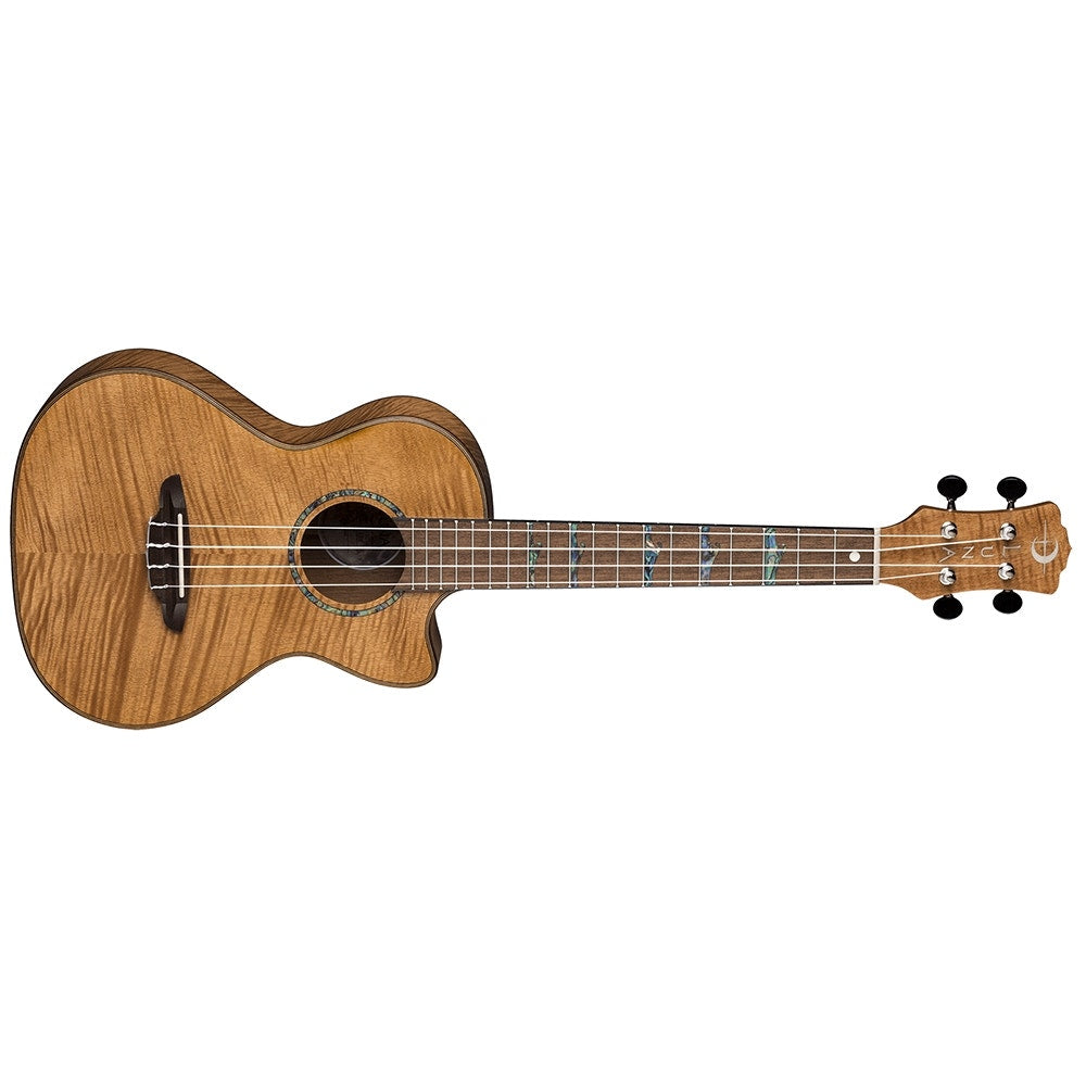 Luna Uke High Tide Exotic Mahogany Tenor Ukulele with Gig Bag