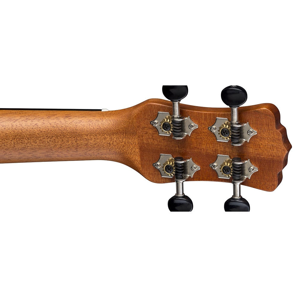 Luna Uke Vintage Mahogany Electric Acoustic Ukulele, Soprano, Natural