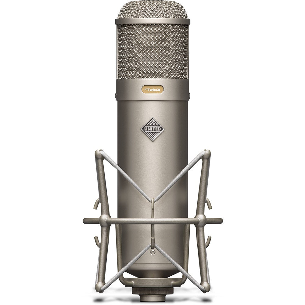 United UT Twin48 Twin Mode Tube-Driven Large Diaphragm Condenser Microphone