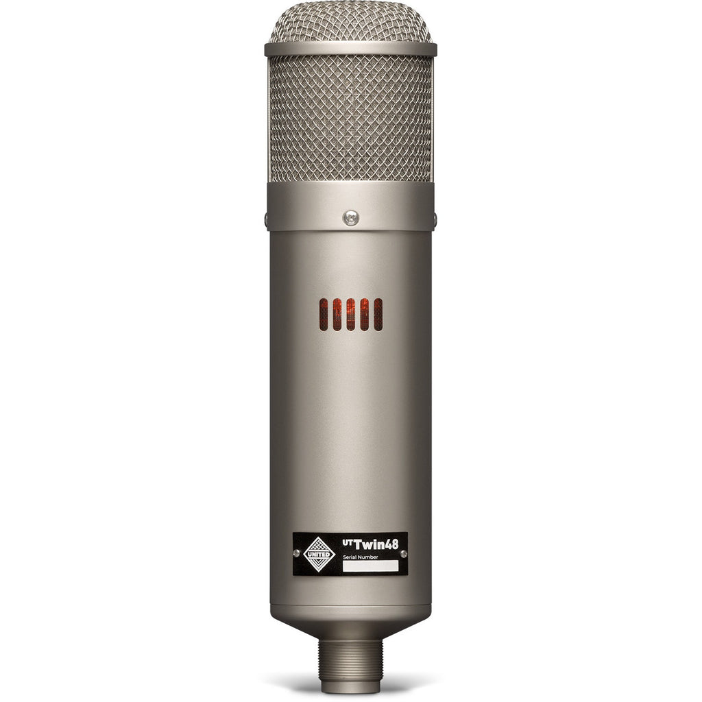 United UT Twin48 Twin Mode Tube-Driven Large Diaphragm Condenser Microphone