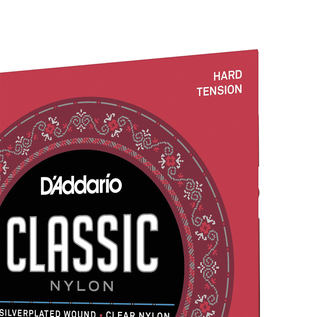 10-Pack D'Addario EJ27H Student Nylon Hard Tension Classical Acoustic Guitar Strings