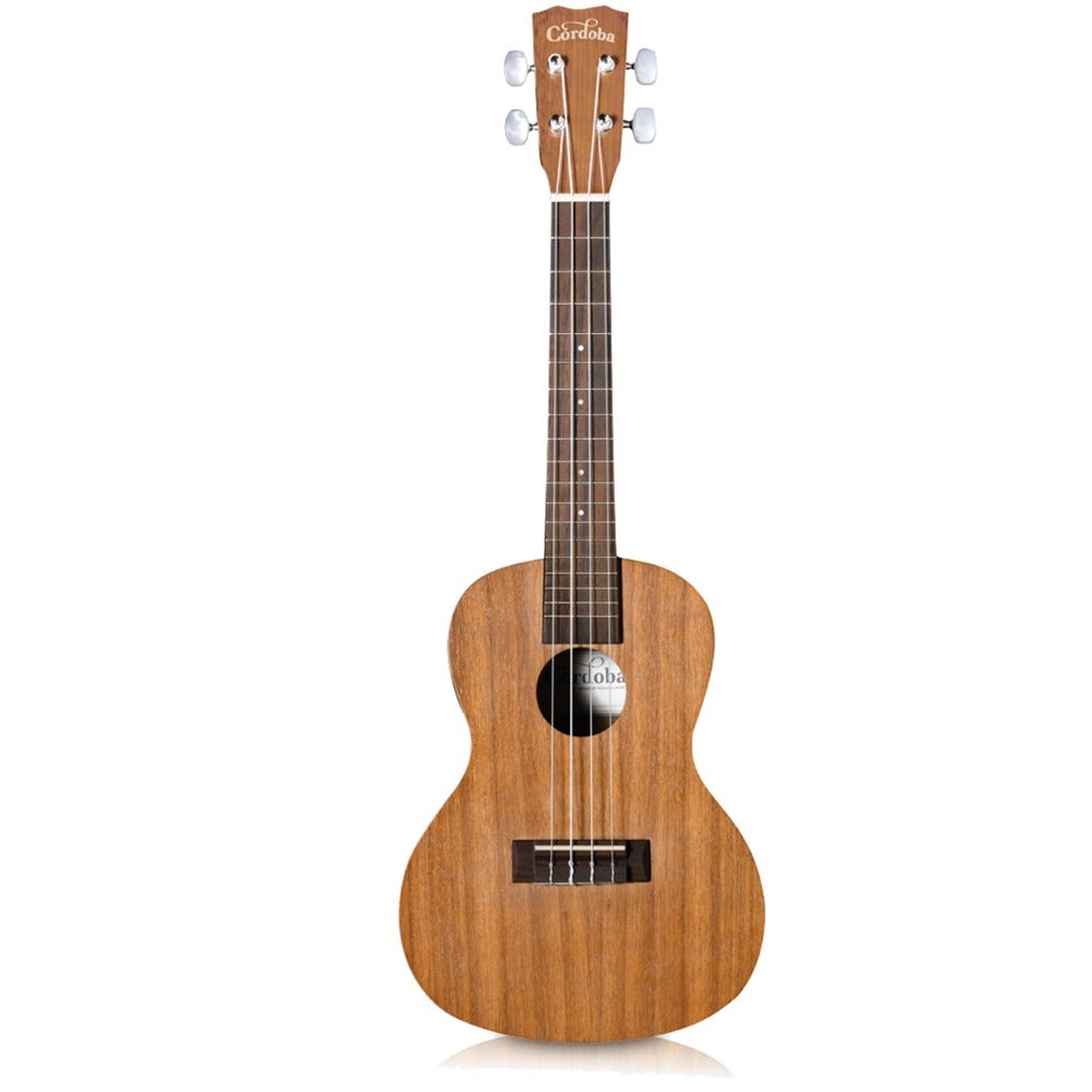 Cordoba UP100 Concert Ukulele Beginner's Pack with Gig Bag, Clip-On Tuner, Picks and Instructional Book