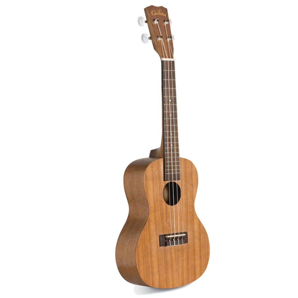 Cordoba UP100 Concert Ukulele Beginner's Pack with Gig Bag, Clip-On Tuner, Picks and Instructional Book