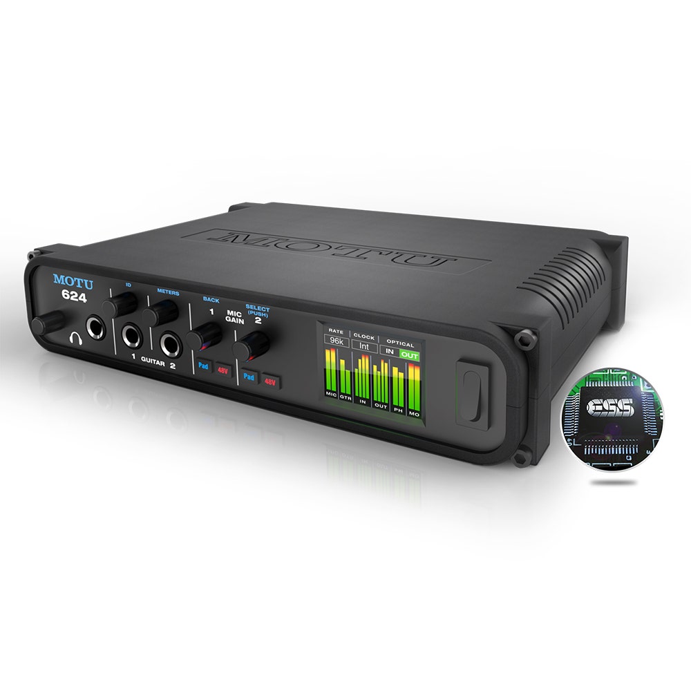 MOTU 624 - 16x16 Thunderbolt and USB Audio Interface