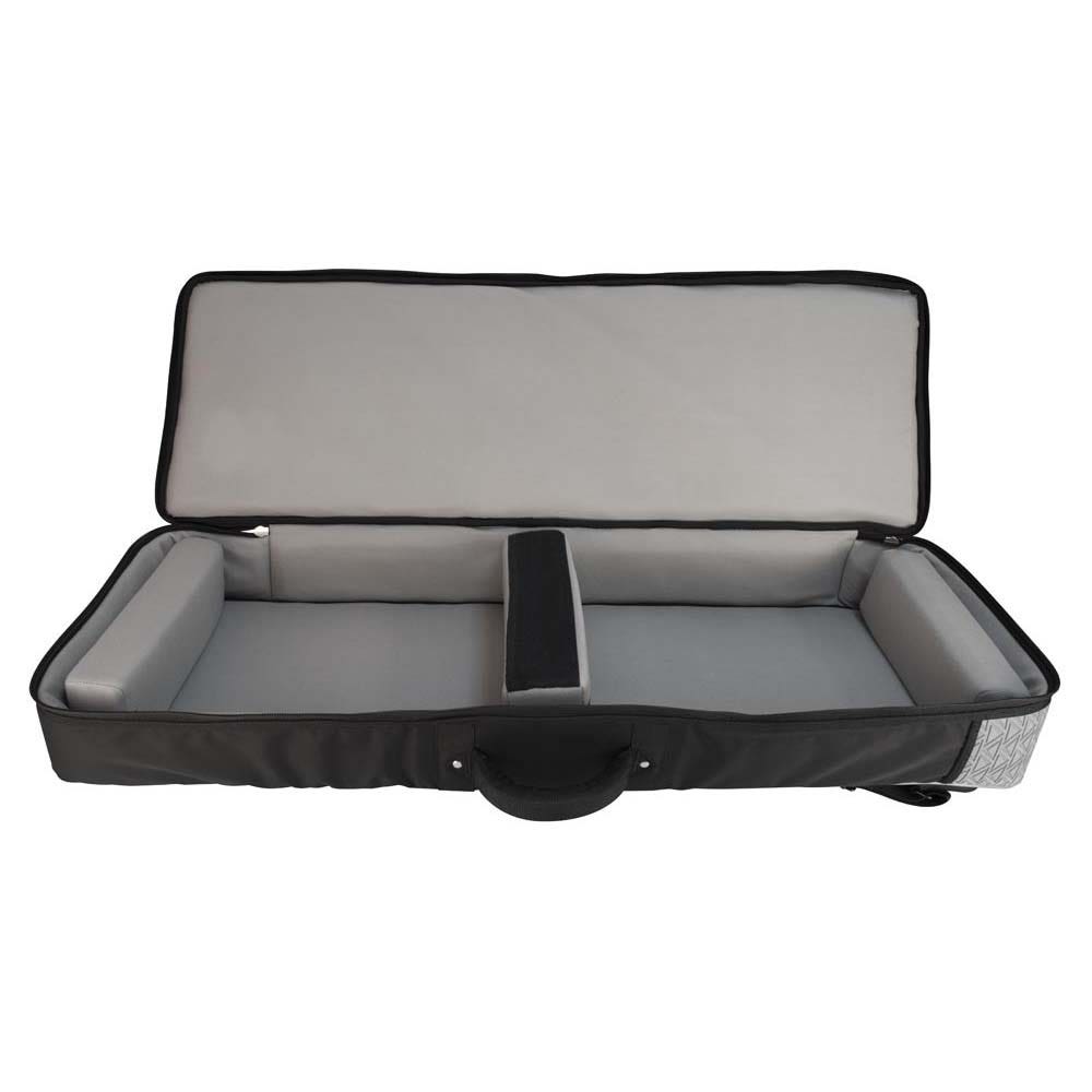 Ultimate Support USHB2-KB61-GR Hybrid Series 2.0 Soft Case for 61 Note Keyboards and Controllers - Gray