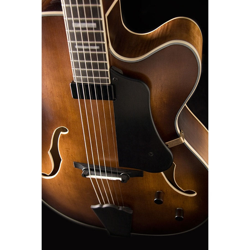 Washburn J600K Jazz Series Hollowbody Electric Guitar with Hard Case - Vintage Matte Finish (B-STOCK)