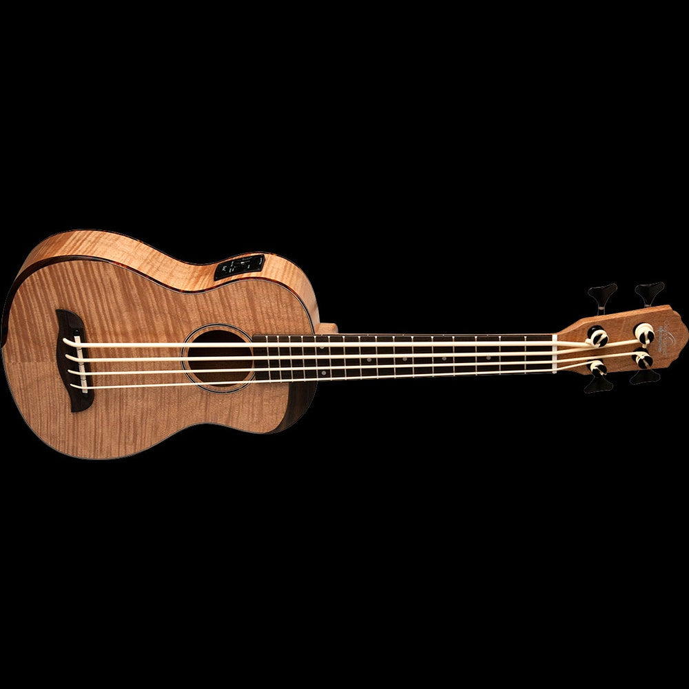 Oscar Schmidt OUB800K Flamed Maple Top Bass Ukulele