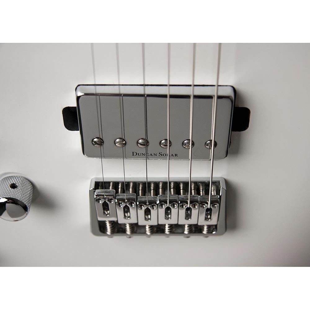 Washburn PX-SOLAR160WHMLH Parallaxe Series 6-String Ola Englund Signature Left-Handed Electric Guitar - Matte White (B-STOCK)