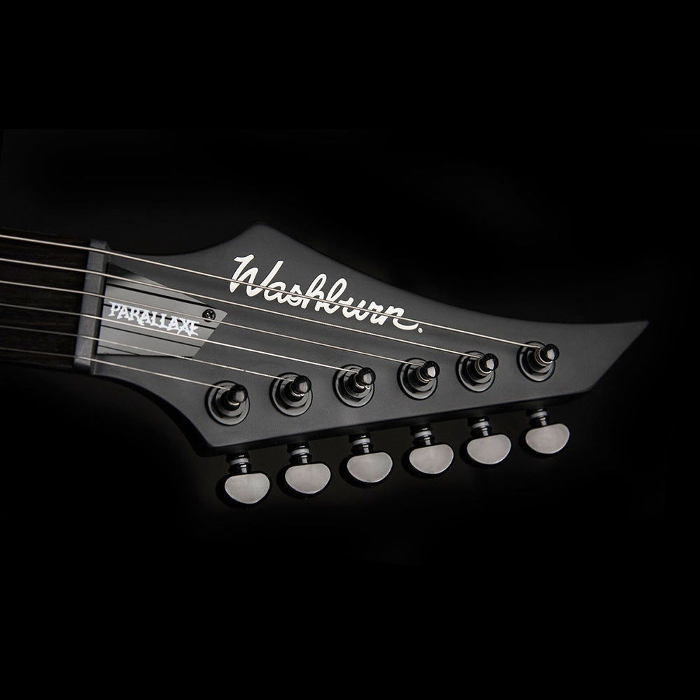 Washburn PX-SOLAR16ETC Ola Englund Parallaxe Solar 6-String Evertune Electric Guitar - Black Matte (B-STOCK)