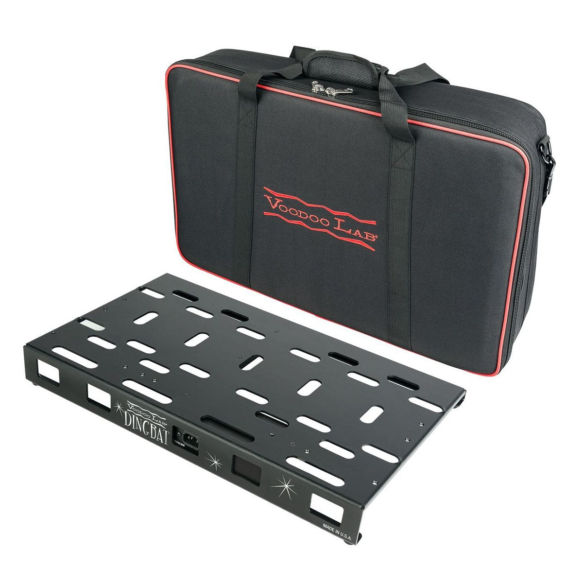 Voodoo Lab Dingbat Medium Pedalboard Power Package with Pedal Power 3