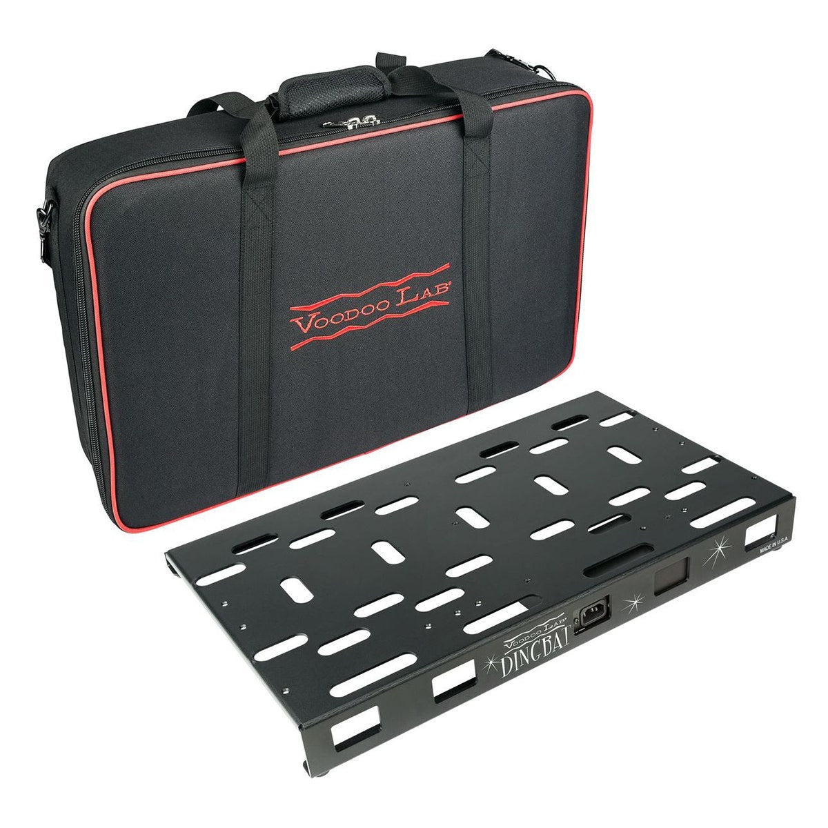 Voodoo Lab Dingbat Medium Pedalboard Power Package with Pedal Power 3
