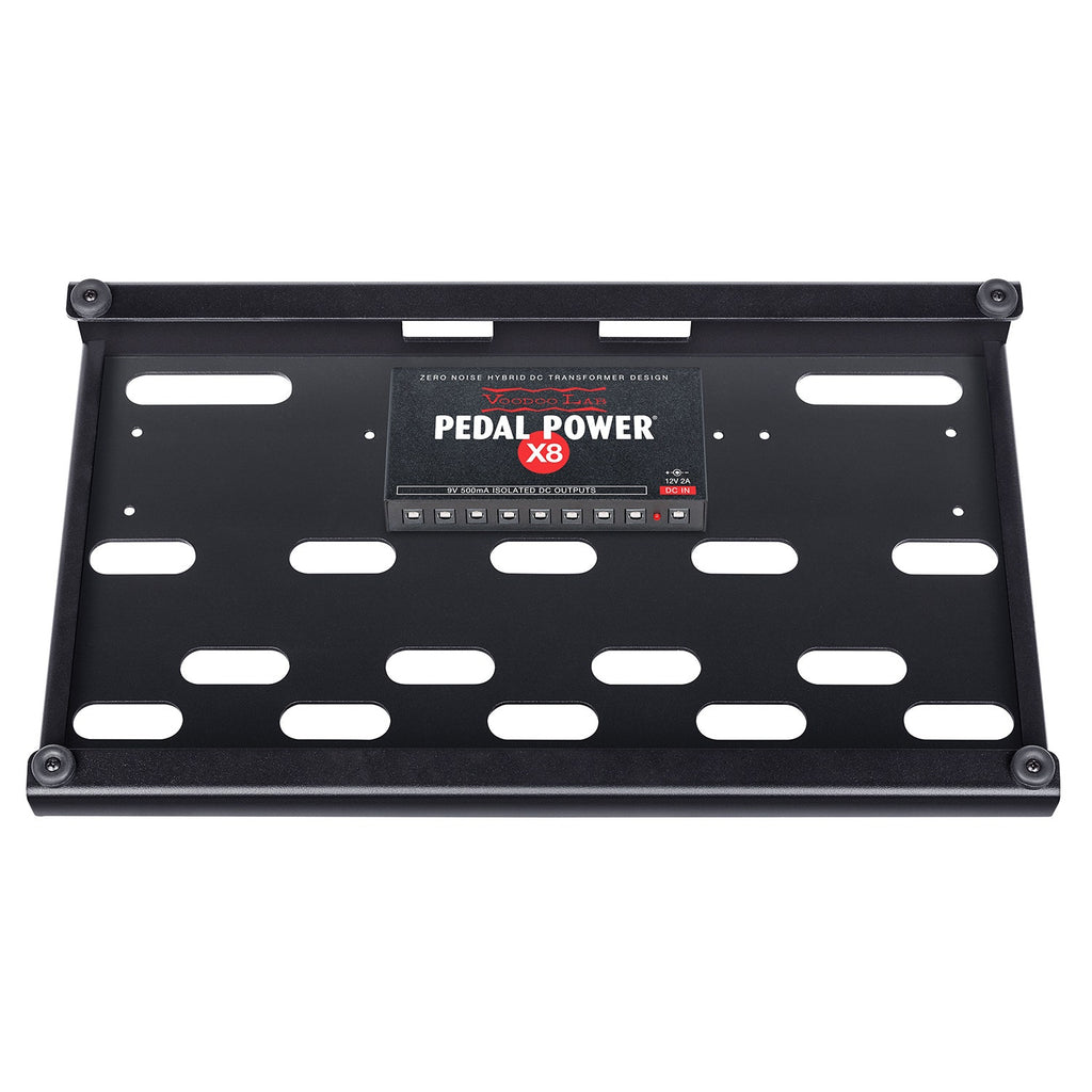 Voodoo Lab Dingbat Small EX Pedalboard Power Package with Pedal Power X8