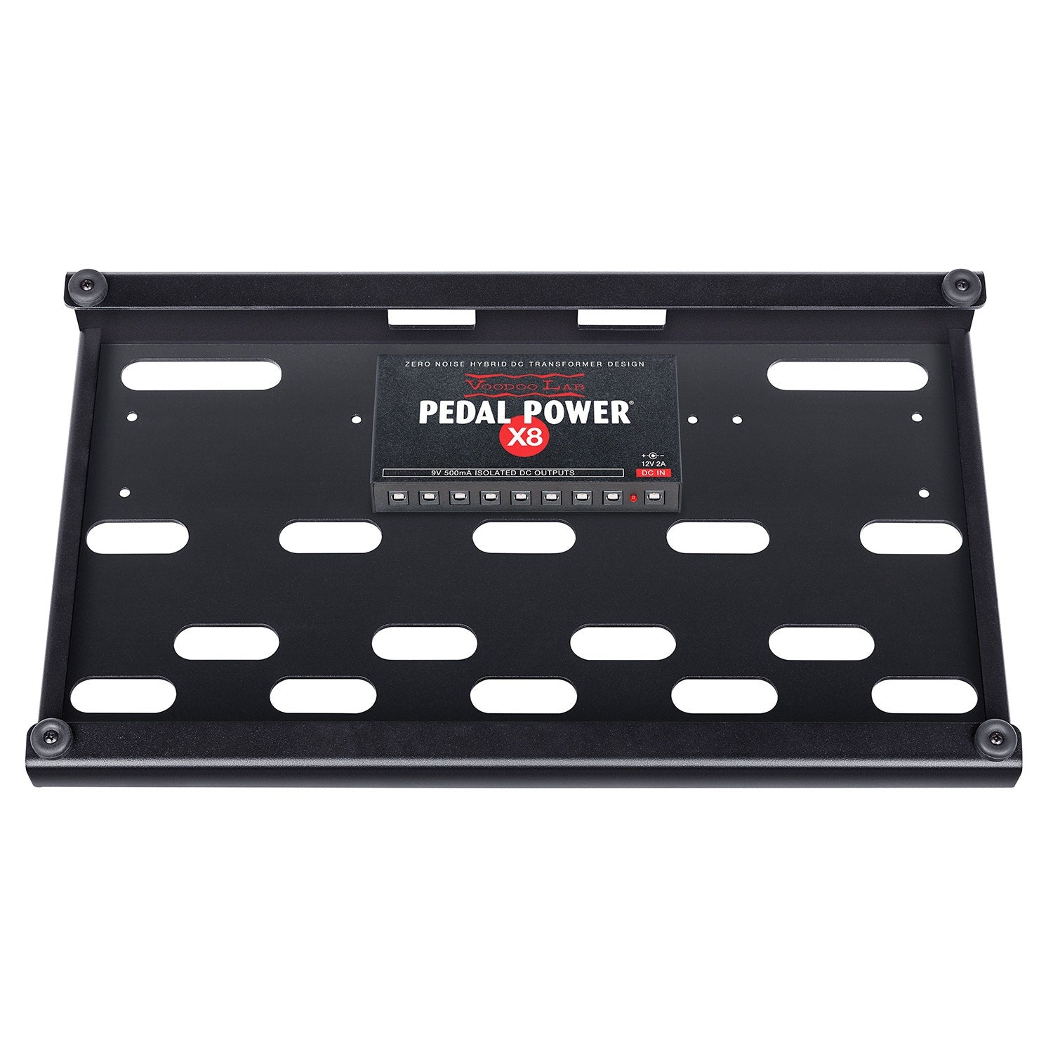 Voodoo Lab Dingbat Small EX Pedalboard Power Package with Pedal Power X8