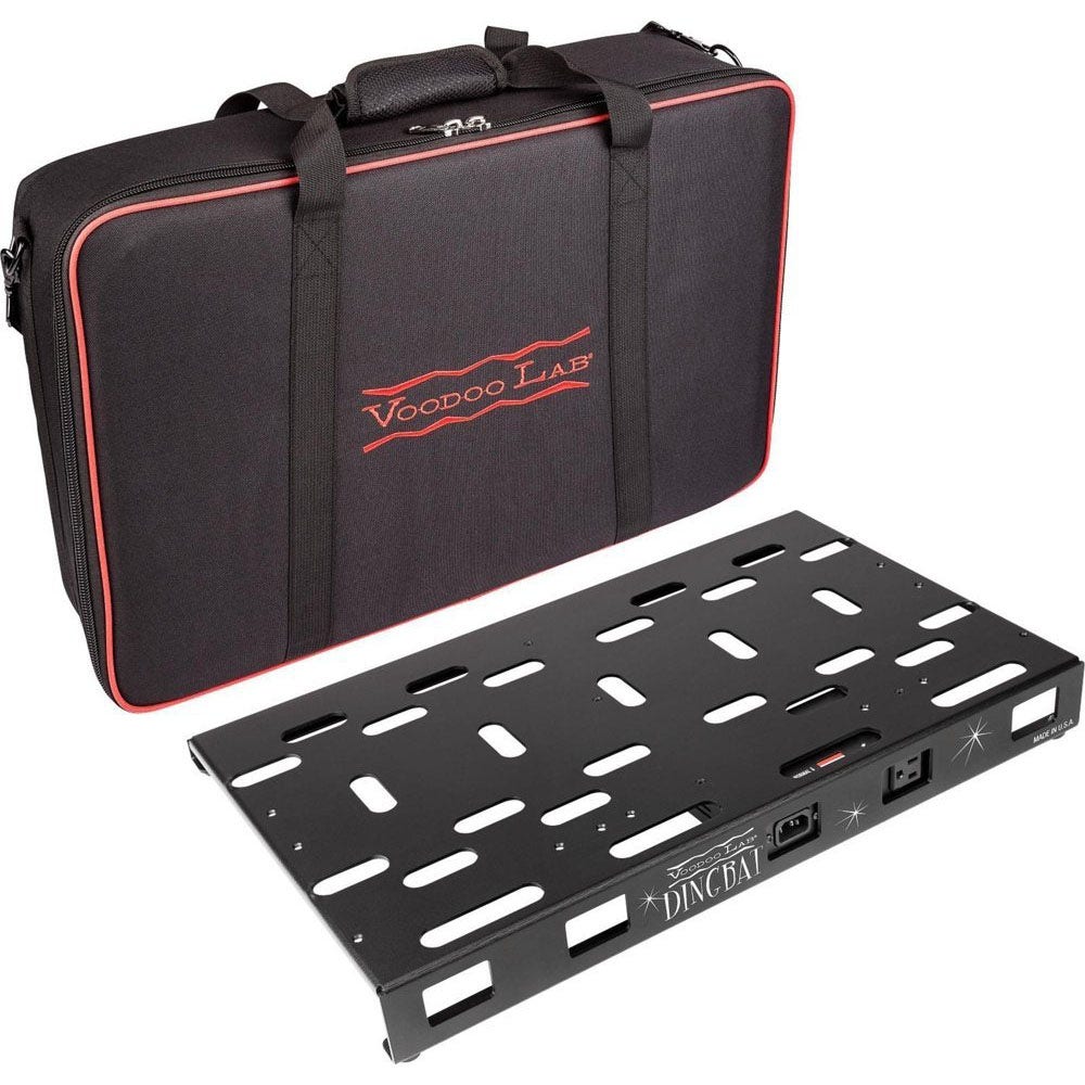Voodoo Lab Dingbat Medium Pedalboard with Gig Bag and Mounting Brackets