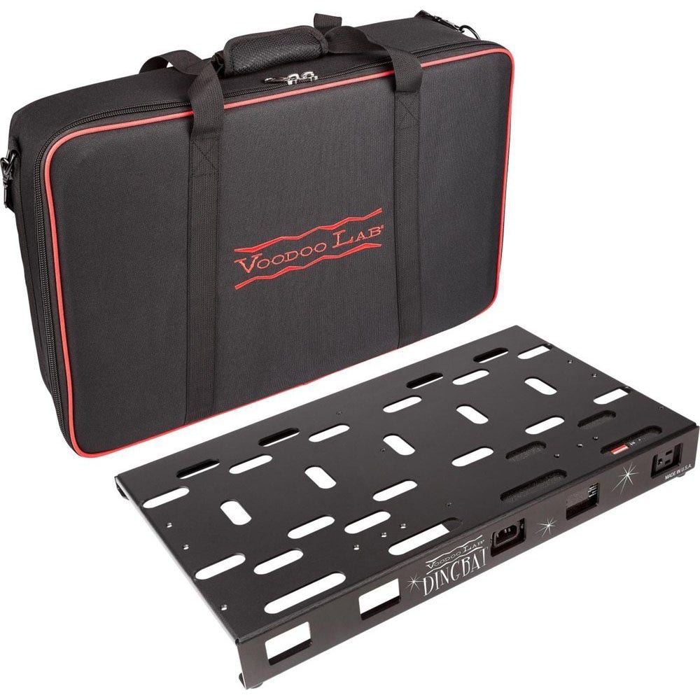 Voodoo Lab Dingbat Medium Pedalboard Power Package with Pedal Power 2 PLUS and Gig Bag