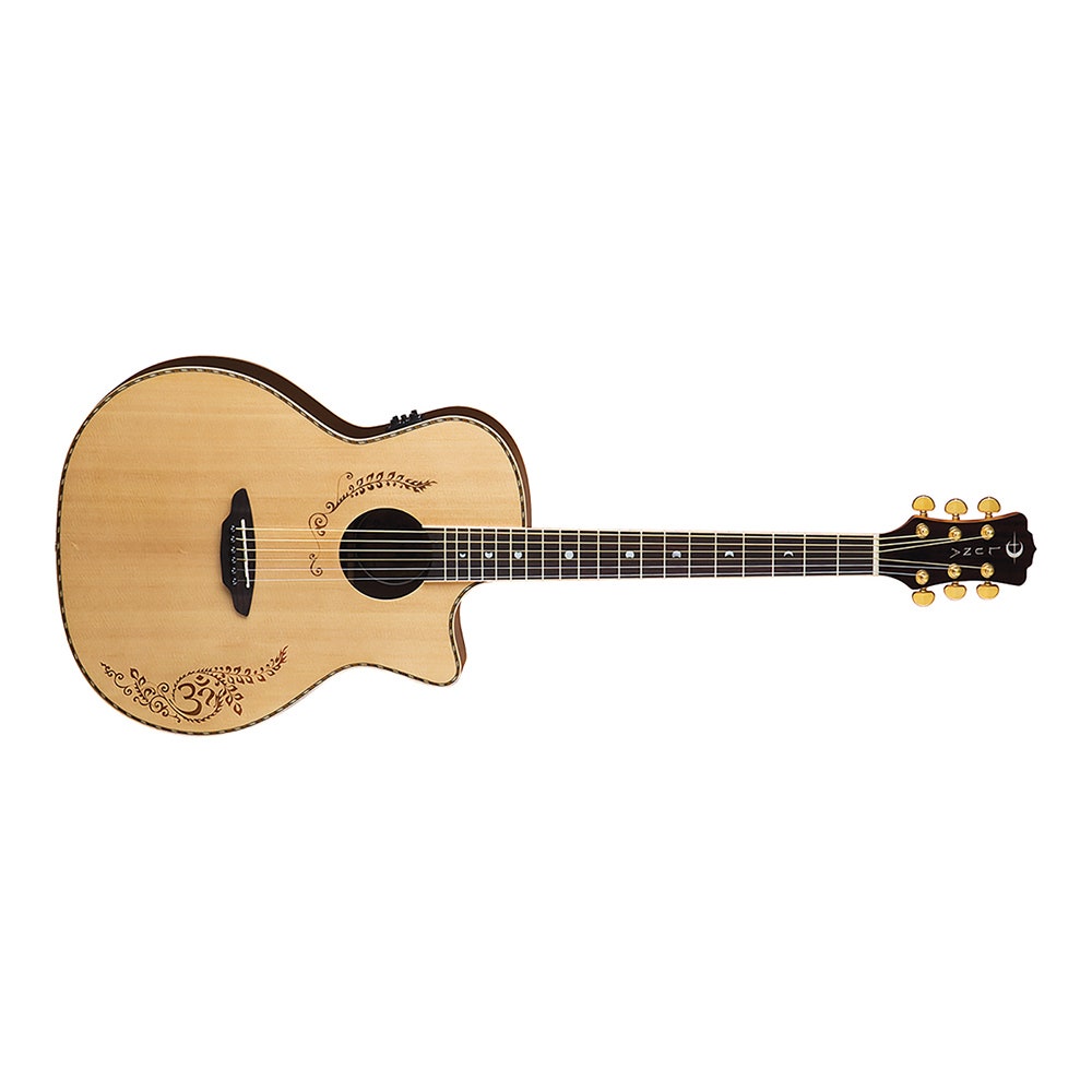 Luna VG SIG Vicki Genfan Signature Acoustic-Electric Guitar - Natural