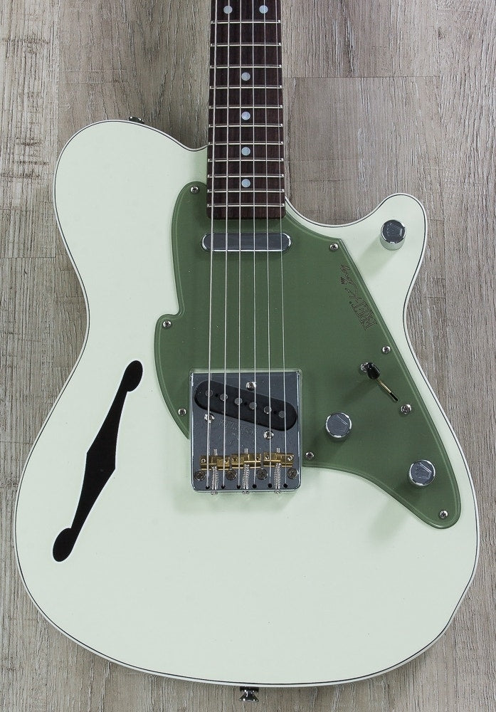 Fret King FKV25JJ Black Label Signature Series John Jorgenson Electric Guitar - Arcadia Green (Open Box)