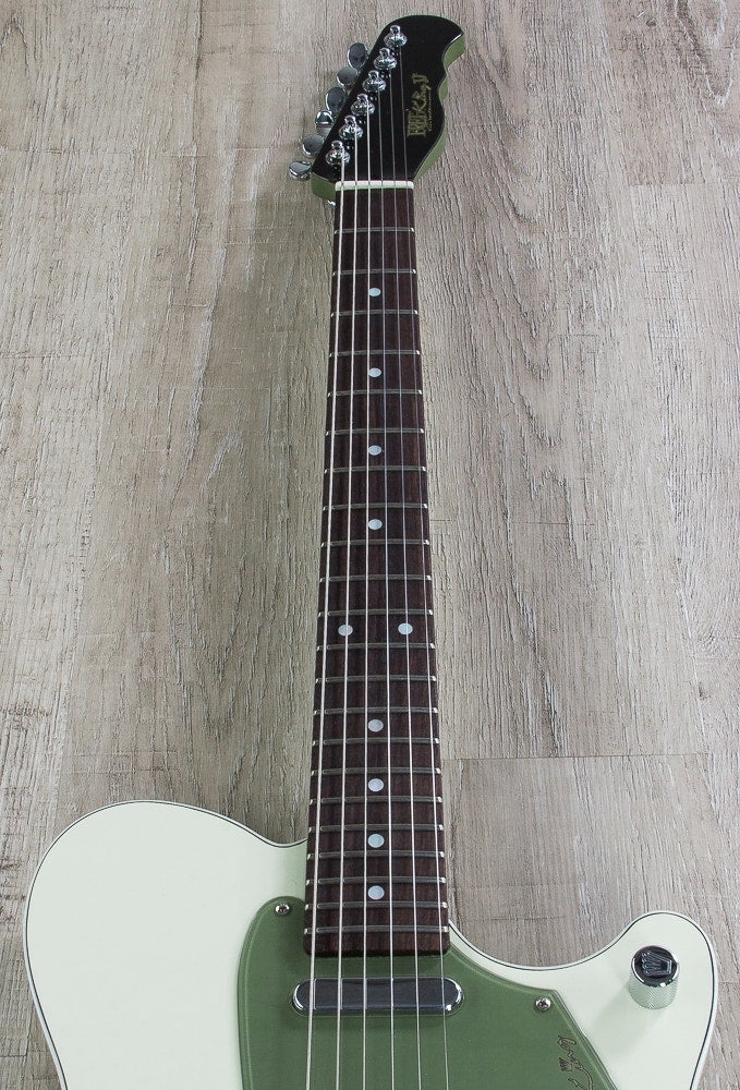 Fret King FKV25JJ Black Label Signature Series John Jorgenson Electric Guitar - Arcadia Green (Open Box)