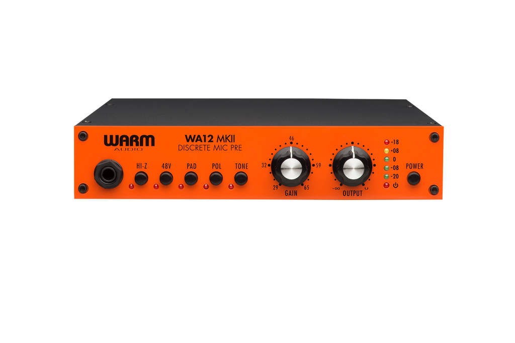 Warm Audio WA12 MKII Microphone / Instrument Preamp (B-Stock)