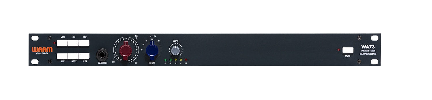 Warm Audio WA73 1-Channel British Microphone Preamp (OPEN BOX)