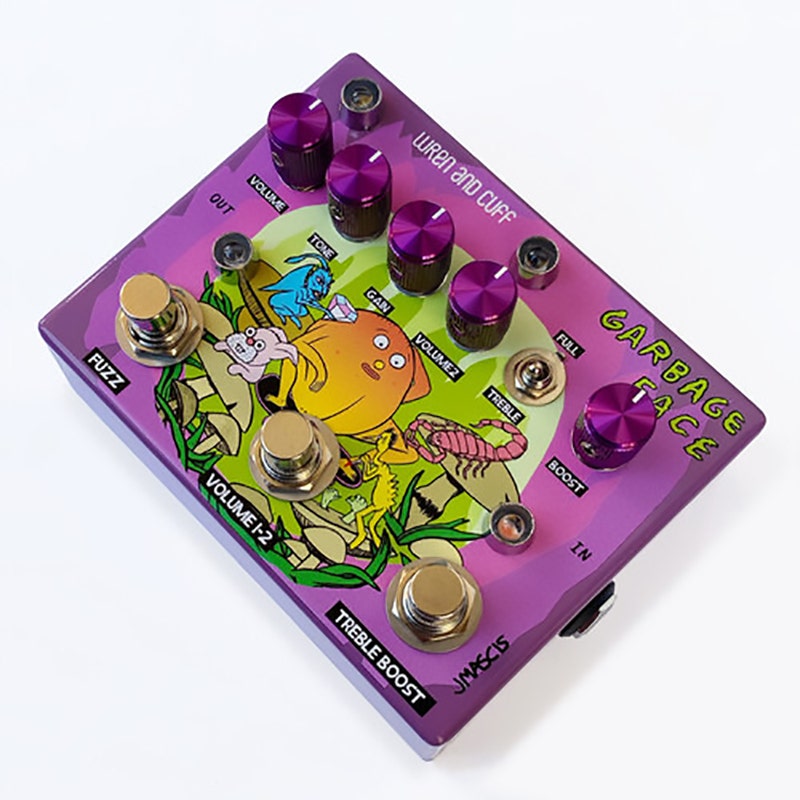 Wren and Cuff J Mascis Garbage Face Muff Muffer Multi-Effects / Fuzz / Gain / Volume Guitar Effects Pedal