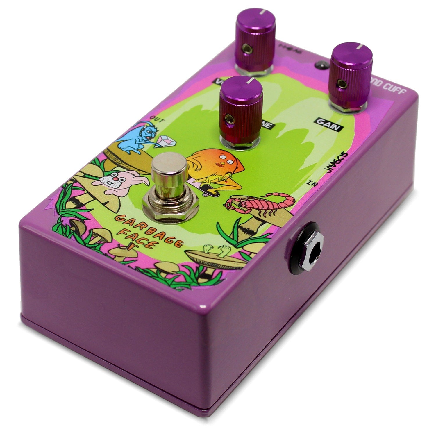 Wren and Cuff J Mascis Garbage Face Jr Fuzz / Treble Booster Guitar Effects Pedal