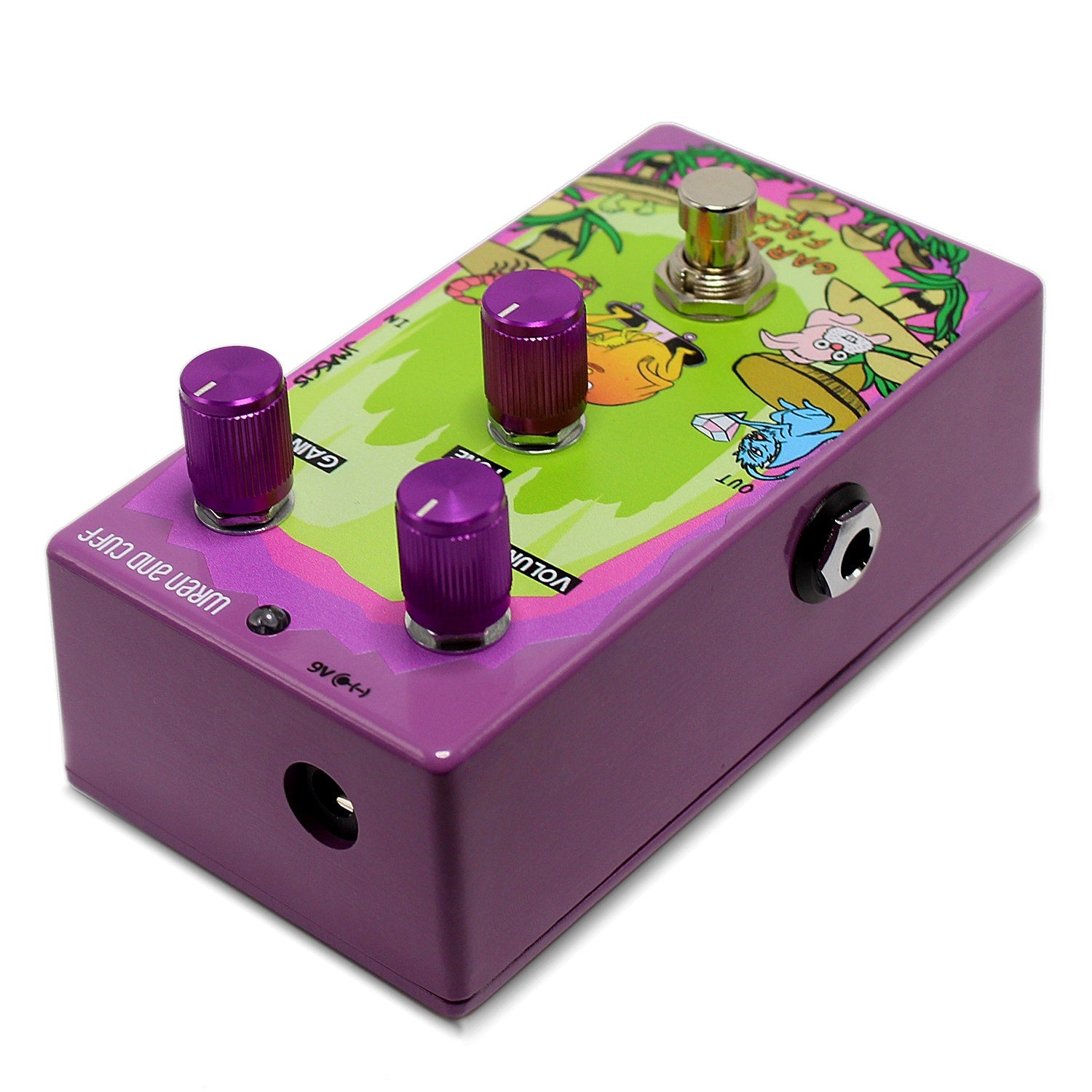 Wren and Cuff J Mascis Garbage Face Jr Fuzz / Treble Booster Guitar Effects Pedal