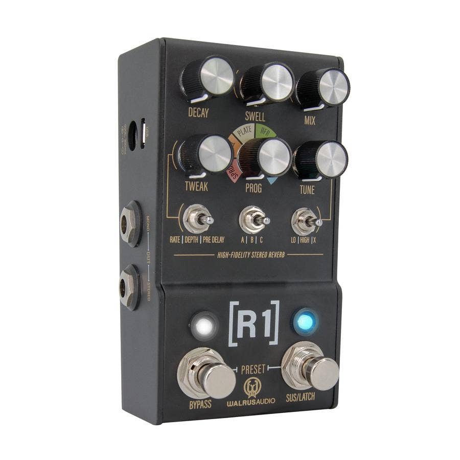 Walrus Audio MAKO Series R1 High-Fidelity Stereo Reverb Pedal
