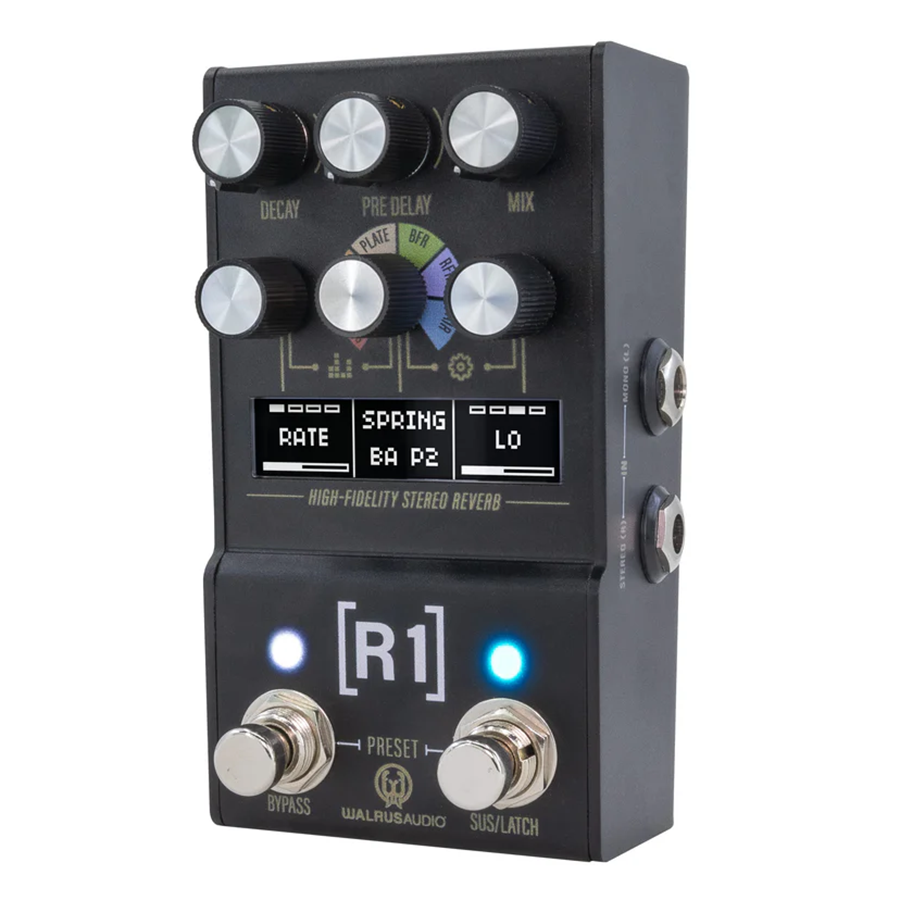 Walrus Audio Mako Series MKII R1 High-Fidelity Reverb Guitar Effect Pedal