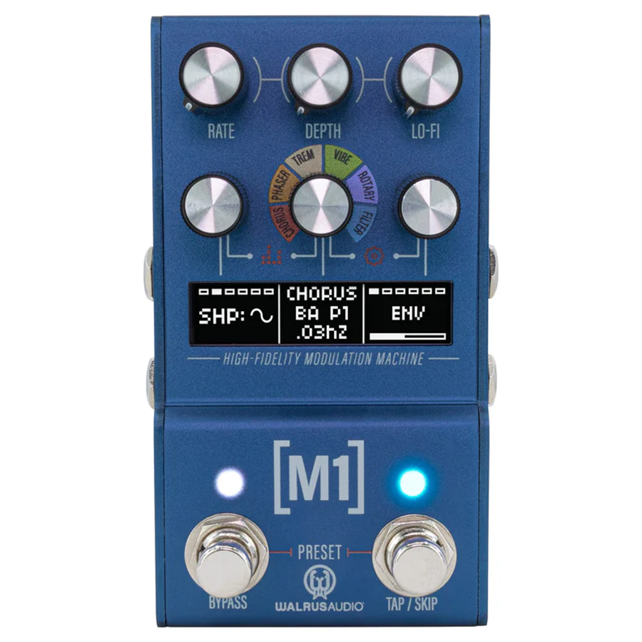 Walrus Audio Mako Series MKII M1 High-Fidelity Modulation Machine Guitar Effects Pedal