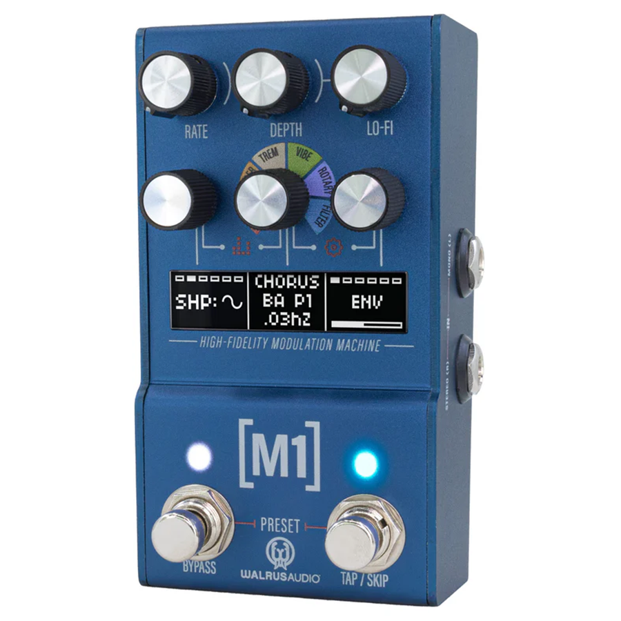 Walrus Audio Mako Series MKII M1 High-Fidelity Modulation Machine Guitar Effects Pedal