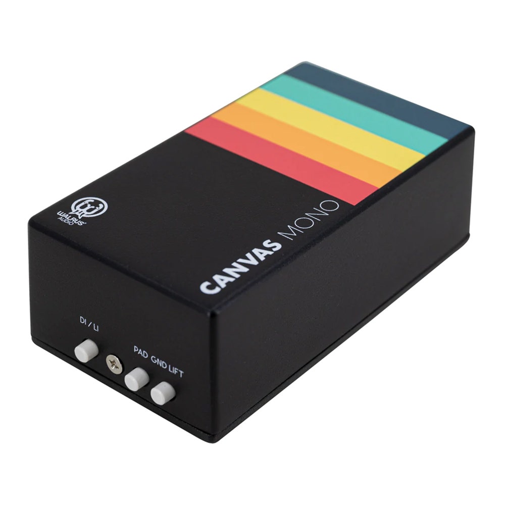 Walrus Audio Canvas Mono Line Isolator / D.I. Guitar Effects Pedal