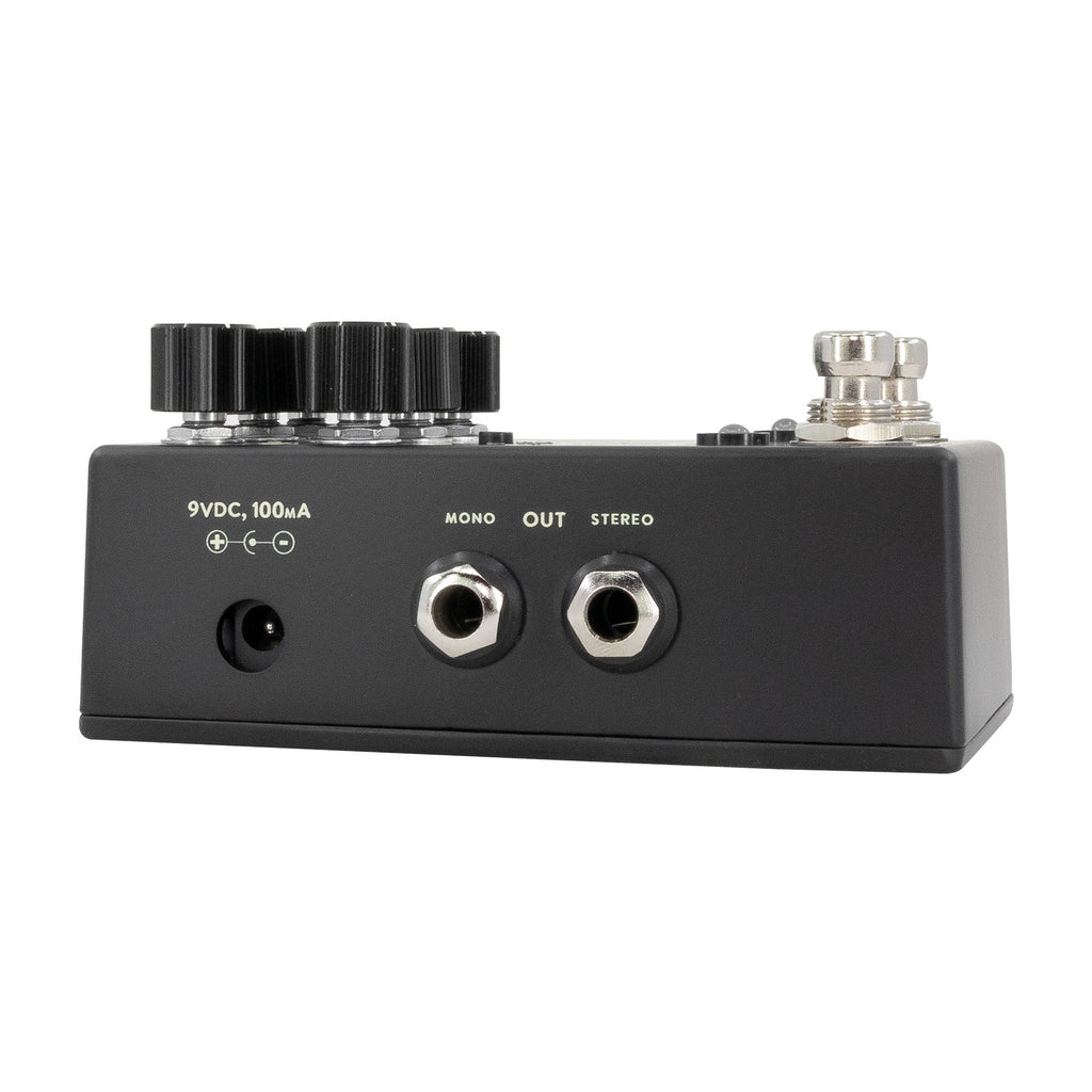 Walrus Audio Monumental Stereo Harmonic Tap Tremolo Guitar Effect Pedal, Black