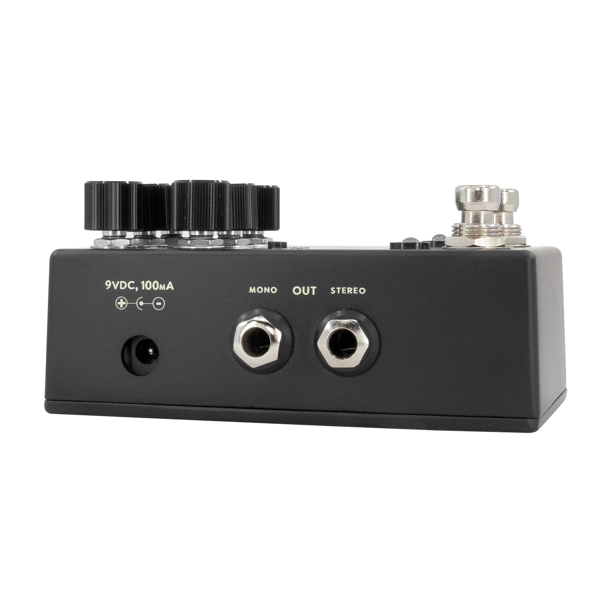 Walrus Audio Monumental Stereo Harmonic Tap Tremolo Guitar Effect Pedal, Black